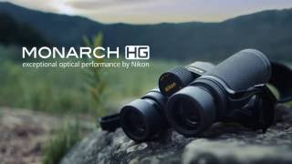 Nikon MONARCH HG  Binoculars  Wide Field Of View [upl. by Ahsiri]