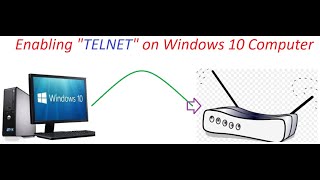 How to Enable Telnet in Command Prompt  Windows PC [upl. by Edveh]