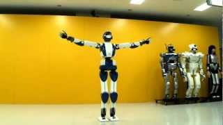 HRP4 Robot Walking Like Real Human  Robots Ready To Fight [upl. by Dannye]