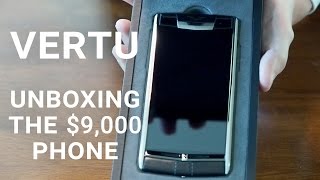 Vertu Signature Touch Unboxing [upl. by Adile776]