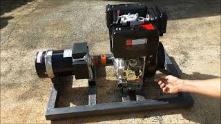 Homemade Diesel Generator [upl. by Ruggiero]