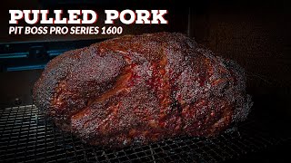 Smoked Pork Butt On A Pit Boss  Pulled Pork On A Pellet Grill [upl. by Pomeroy]