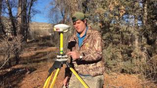 Trimble GPS setup [upl. by Leahcimal]