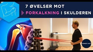 7 Øvelser mot Forkalkning i Skulderen [upl. by Guntar525]