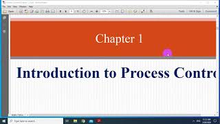 Process controlChapter 1Võ Lâm Chương [upl. by Cerveny]