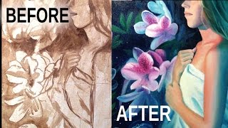 Oil Painting Basics  The Underpainting for beginners [upl. by Anitrebla]