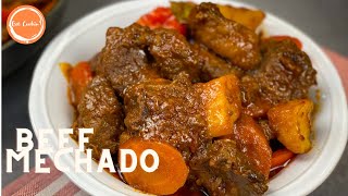 Beef Mechado Recipe  Beef Stew  Mechadong Baka  Easy to Follow Recipe [upl. by Salvadore]