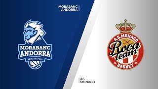 MoraBanc Andorra  AS Monaco Highlights  7DAYS EuroCup RS Round 10 [upl. by Eijneb]