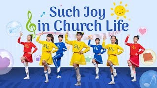 Kids Dance  Christian Song quotSuch Joy in Church Lifequot  Hallelujah Praise and Thank God [upl. by Sanborne]