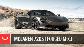 McLaren 720S  Boden Autohaus  Vossen Forged MX3 Wheels [upl. by Salman]