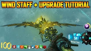 ALL ORIGINS STAFFS GUIDE How To Build the FIRE WIND LIGHTNING amp ICE STAFF in Black Ops 3 Zombies [upl. by Gierc722]