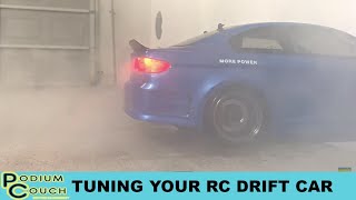 Watch as We Learn How to Tune An RC Drift Cars Suspension and Power for maximum SLIDING Angle [upl. by Christan]