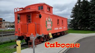 1929 Restored Train Caboose Tour Thunder Bay Ontario [upl. by Ginny]