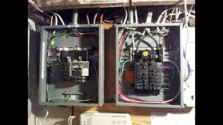 Inexpensive residential generator hookup [upl. by Eanahc778]