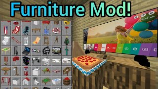 Furniture Mod Minecraft Bedrock Edition [upl. by Delanos]