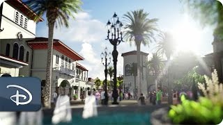 Imagineers Unveil the Storyline of Disney Springs  Walt Disney World [upl. by Refinnaj]