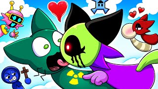 Acid Fall in Love with Tox  Incredibox Sprunki Love Story Animation [upl. by Rama]