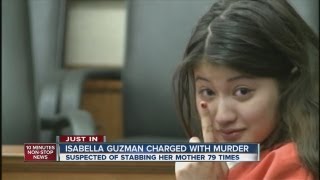 Isabella Guzman charged in mothers murder [upl. by Aisela]