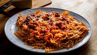 SECRET SPICY ITALIAN SAUSAGE RAGU RECIPE [upl. by Rosalind]