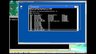 Telnet client and server demonstration in Windows Vista and XP [upl. by Anilosi]