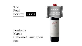 The Real Review Penfolds Maxs Cabernet Sauvignon 2018 [upl. by Opportina]