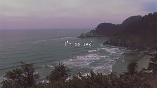 gnash  im so sad official lyric video [upl. by Gnidleif]