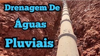 DRENAGEM  GALERIA  ÁGUAS PLUVIAIS [upl. by Rip]