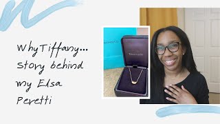 Why Tiffany The Story Behind my Elsa Peretti Bean Necklace [upl. by Sivaj]