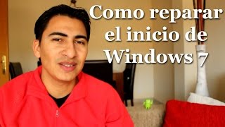 Cómo reparar inicio de Windows 7 sin formatear tu PC ✔ [upl. by Etnuad577]