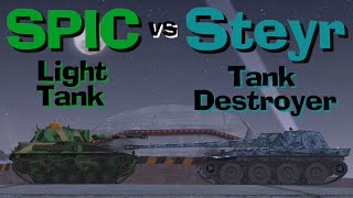 WOT Blitz Face Off  Steyr vs SPIC [upl. by Willi]