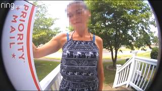 Package Thief caught on Camera by the Ring [upl. by Langille]