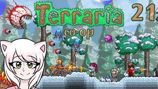 Ep 21 trappychan Dick amp Gwen play Terraria coop [upl. by Odradlig]