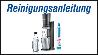 SodaStream Crystal 20  Reinigungsanleitung [upl. by Einiffit99]