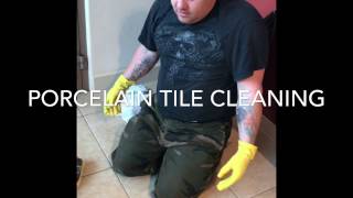 Maintaining Porcelain Floor Tiles  Best Cleaning Tips [upl. by Emelia]