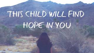 Brand New World Child Dedication Song  Amber Roper Lyric Video [upl. by Nickie]