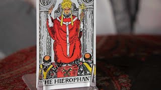 How to Read the Hierophant Card  Tarot Cards [upl. by Oxford]