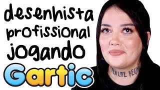 DESENHISTA PROFISSIONAL JOGANDO GARTIC PELA PRIMEIRA VEZ  Renata Celi [upl. by Faria]