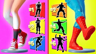 RANDOM Emote CHALLENGE for our LOOT Fortnite [upl. by Ingemar499]