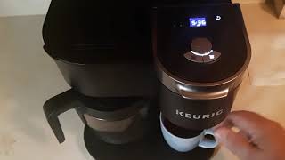 How to Descale Keurig Duo and Descale Reset [upl. by Ibbob]