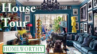 HOUSE TOUR  Inside A Maximalist New York City Townhouse [upl. by Hamburger]