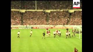 THE 1975 CUP FINAL � FULHAM v WEST HAM  COLOUR [upl. by Nosnarb]