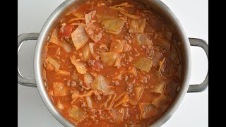 Cabbage Roll Soup [upl. by Aloke]