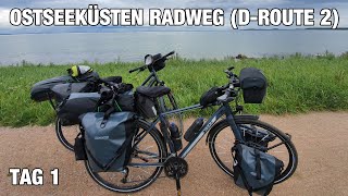 Radreise 2020 Ostseeküsten Radweg DRoute 2  Tag 1 [upl. by Templer]