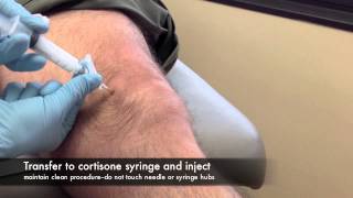 WATCH a Knee Joint Injection  LIVE [upl. by Lynde]