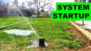 How to start up your sprinkler system [upl. by Shaper]