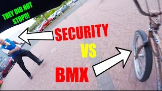 INSANE SECURITY CHASE ON BMX BIKE ESCAPE [upl. by Timmy]