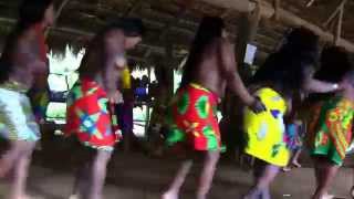 Adventures in Panama  Day 8  Embera Village Tribe Performs Eagle Dance [upl. by Yesima]