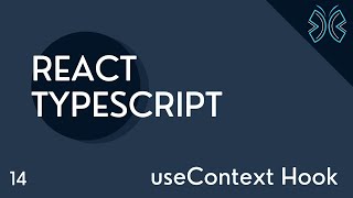 React TypeScript Tutorial  14  useContext Hook [upl. by Neiviv]