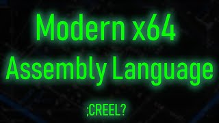 Modern x64 Assembly 1 Beginning Assembly Programming [upl. by Attiuqram965]