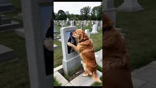 Grandma passed away suddenly This golden retriever has been guarding beside grandma refused 2 leave [upl. by Gemoets]